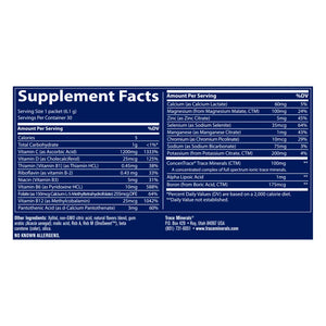 Power Pak Sugar Free Elect Stam Trace Minerals Research