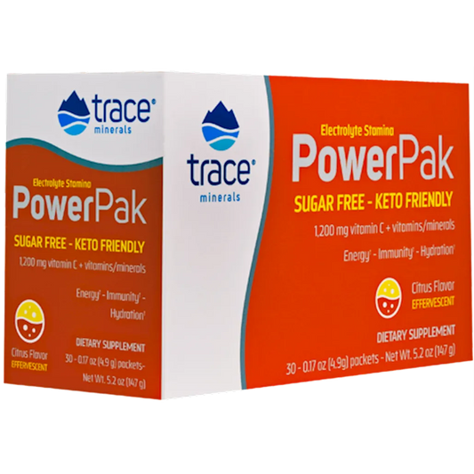 Power Pak Sugar Free Elect Stam Trace Minerals Research