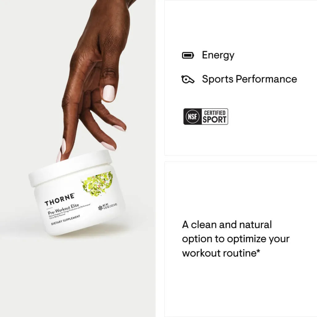Pre-Workout Elite by Thorne at Nutriessential.com