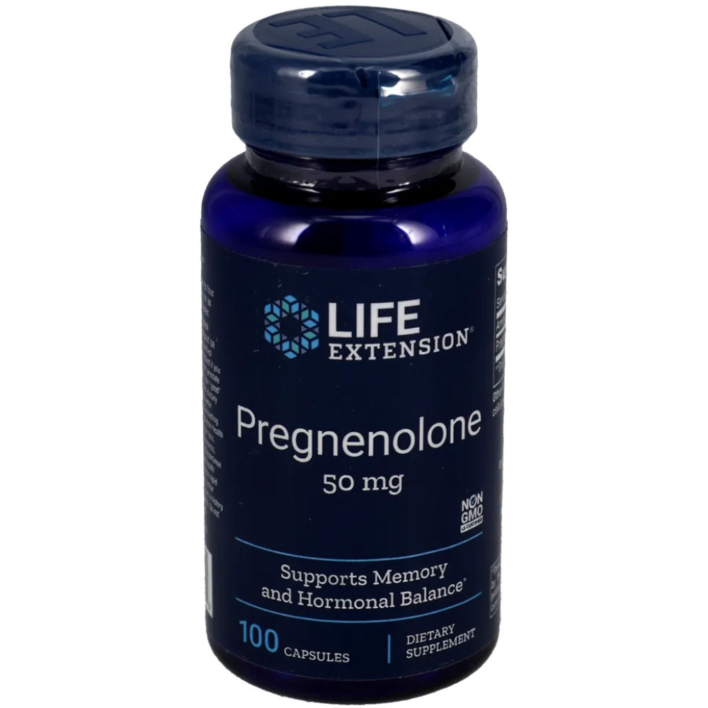 Pregnenolone 50mg by Life Extension