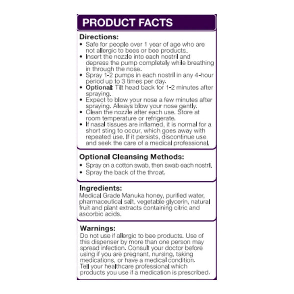 Premium Extra Strength Allercleanse by ManukaGuard