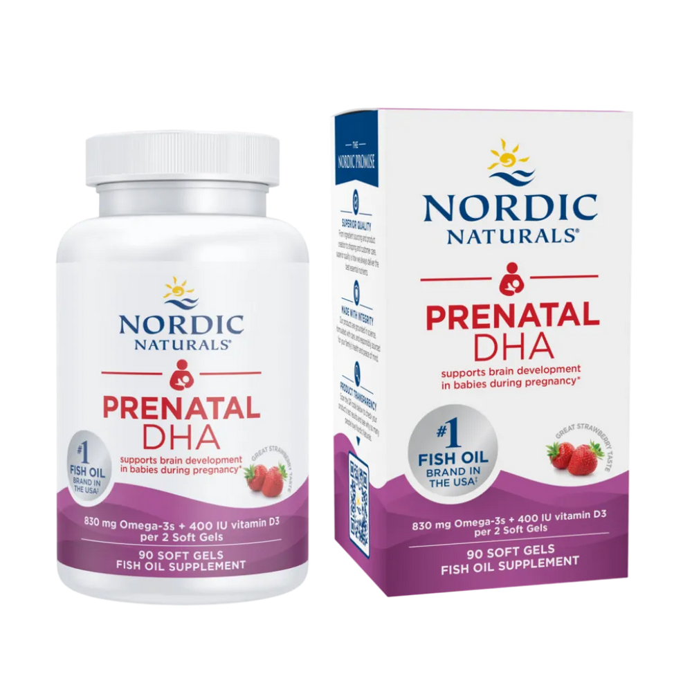 Prenatal DHA, Strawberry by Nordic Naturals