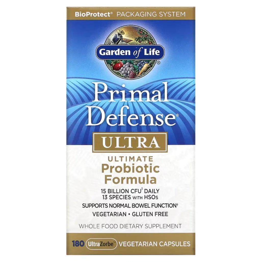 Primal Defense Ultra 180 vegcaps Garden of life