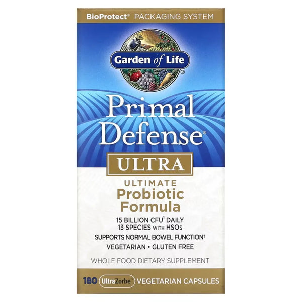Primal Defense Ultra 180 vegcaps Garden of life