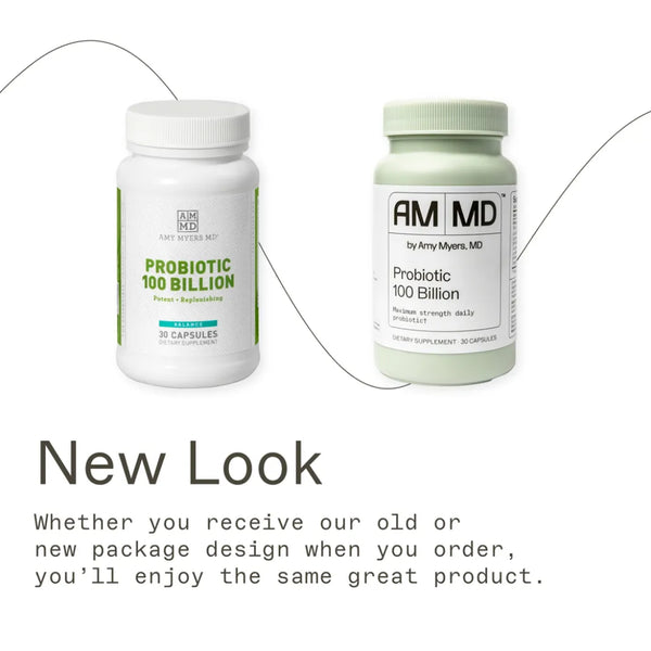 Probiotic 100 Billion By Amy Myers MD - Supports GI Tract health