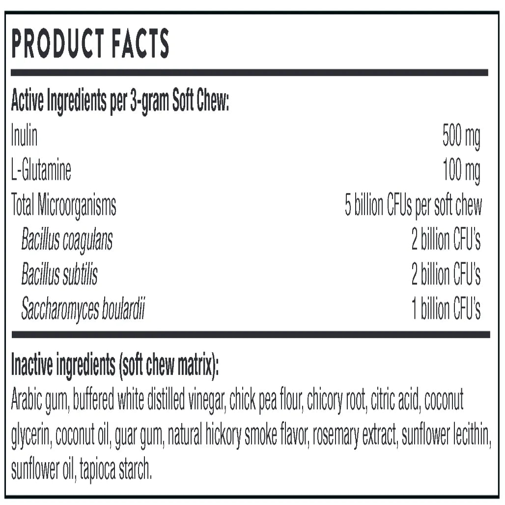 Probiotic Support Formula Thorne Vet