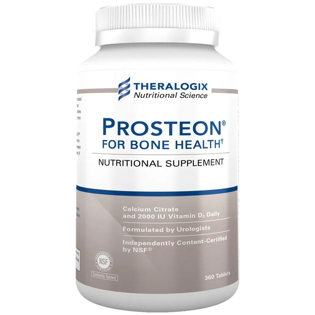 Prosteon bone health supplement by Theralogix