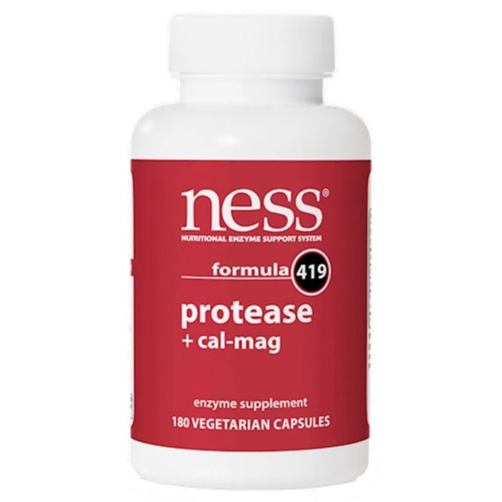 Protease + Cal-Mag formula 419 Ness Enzymes