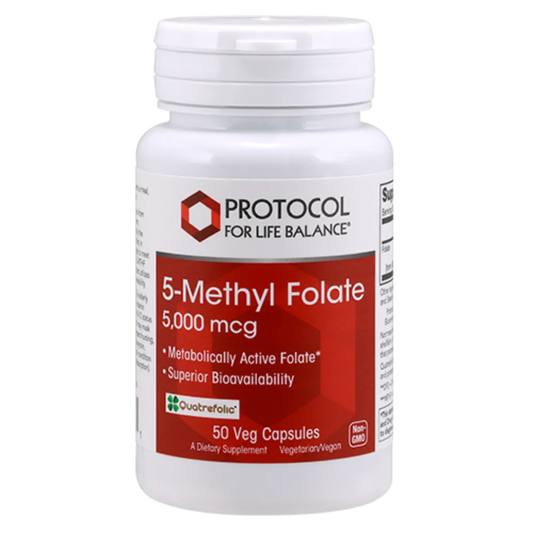 5 Methyl Folate 5,000 mcg Protocol for life Balance