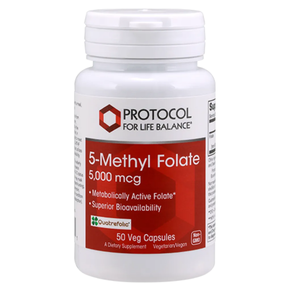 5 Methyl Folate 5,000 mcg Protocol for life Balance