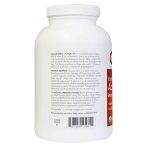 Acacia Fiber Powder Organic by Protocol for life Balance at Nutriessential.com