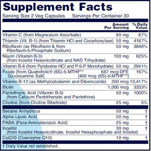 B Complex Neuro Factors Protocol for life Balance