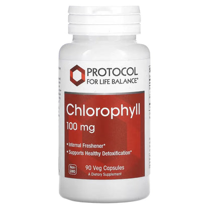 Chlorophyll 100 mg Protocol for life Balance