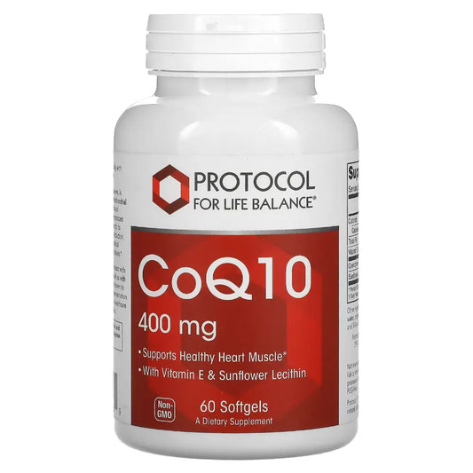 CoQ10 400 mg Protocol for life Balance