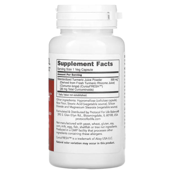 Curcufresh Protocol for life Balance