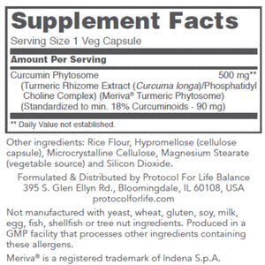 Curcumin Phytosome Protocol for life Balance