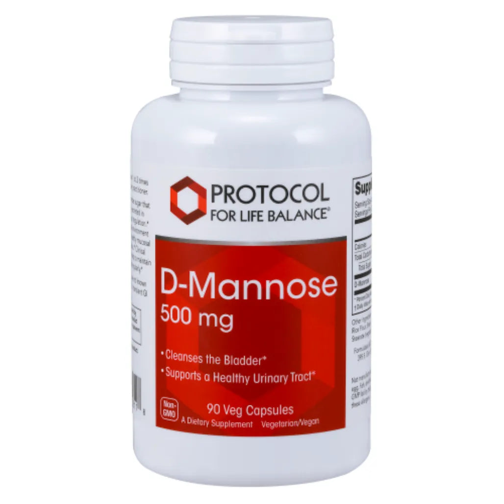 D-Mannose 500 mg Protocol for life Balance