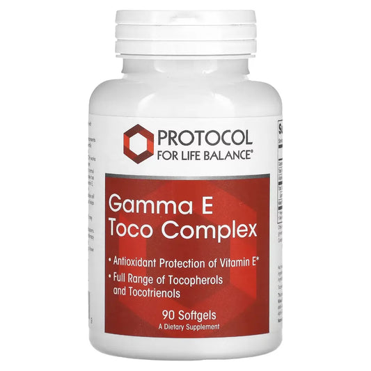 Gamma Vitamin E Complex Protocol for life Balance