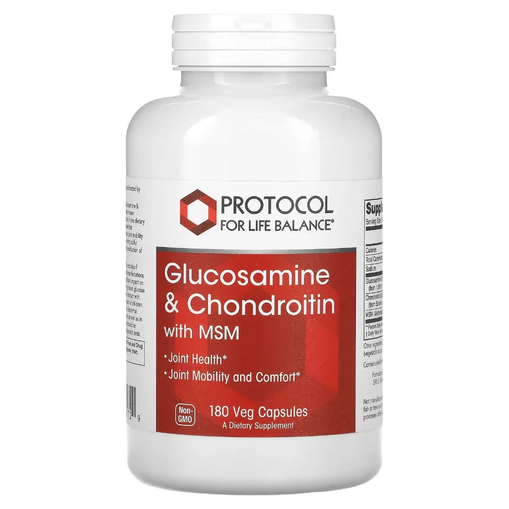 Glucosamine & Chondroitin with MSM Protocol for life Balance
