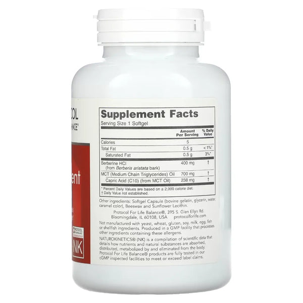 Glucose Management with Berberine HCl Protocol for life Balance