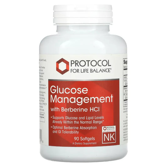 Glucose Management with Berberine HCl Protocol for life Balance