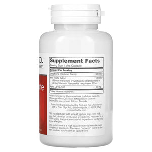 Glutathione 500 mg Protocol for life Balance