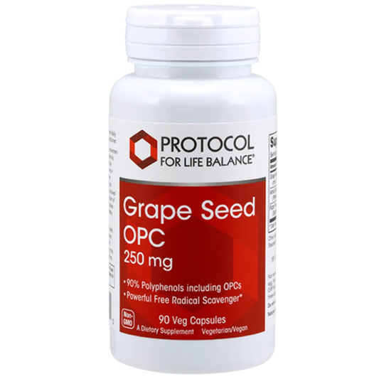 Grape Seed OPC 250 mg Protocol for life Balance