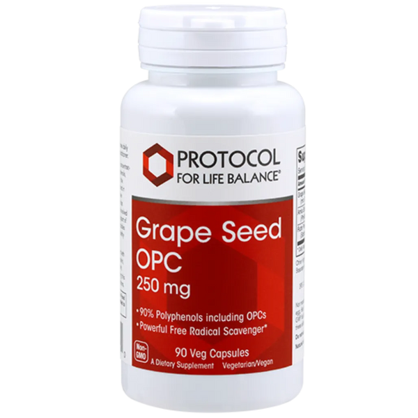 Grape Seed OPC 250 mg Protocol for life Balance
