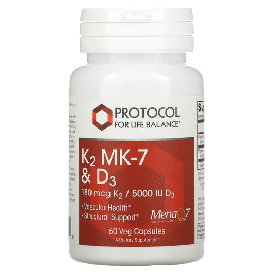 K2 MK-7 & D3 Protocol for life Balance