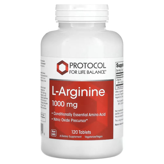 L-Arginine 1000mg Protocol for life Balance