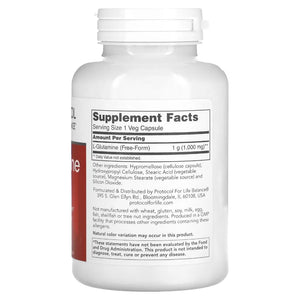 L-Glutamine 1000 mg Protocol for life Balance
