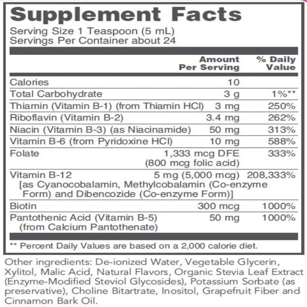 Liquid B-12 5000 mcg Protocol for life Balance