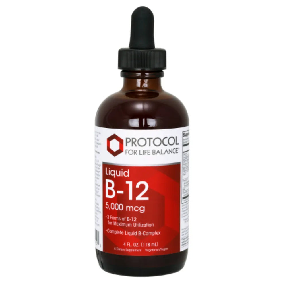 Liquid B-12 5000 mcg Protocol for life Balance