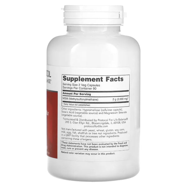 MSM Protocol for life Balance