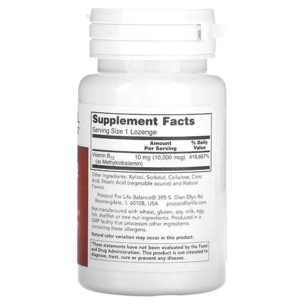 Methyl B12 10,000 Protocol for life Balance