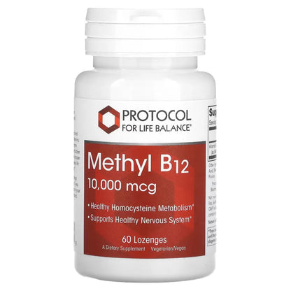 Methyl B12 10,000 Protocol for life Balance