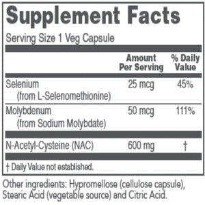NAC 600 mg Protocol for life Balance