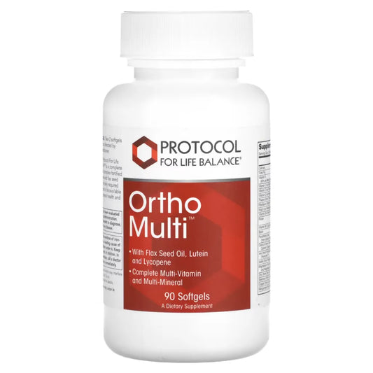 Ortho Multi w/Flax Oil 400 mg protocol for life balance