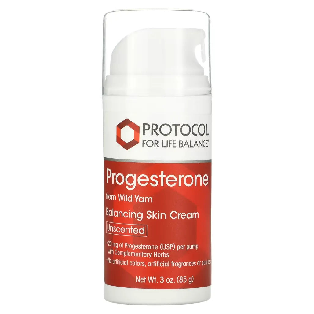 Progesterone Cream with Pump Protocol for life Balance