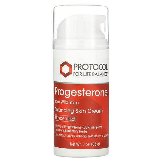 Progesterone Cream with Pump Protocol for life Balance