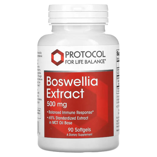 Boswellia Extract 500mg Protocol for life Balance