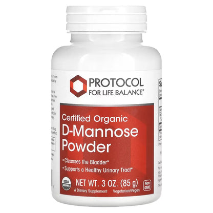 D-Mannose Powder 3 oz Protocol for life Balance