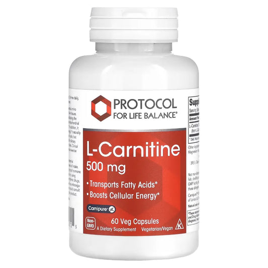 L-Carnitine 500 mg Protocol for life Balance