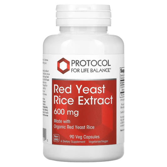 Red Yeast Rice Extract 90 vegcaps Protocol for life Balance