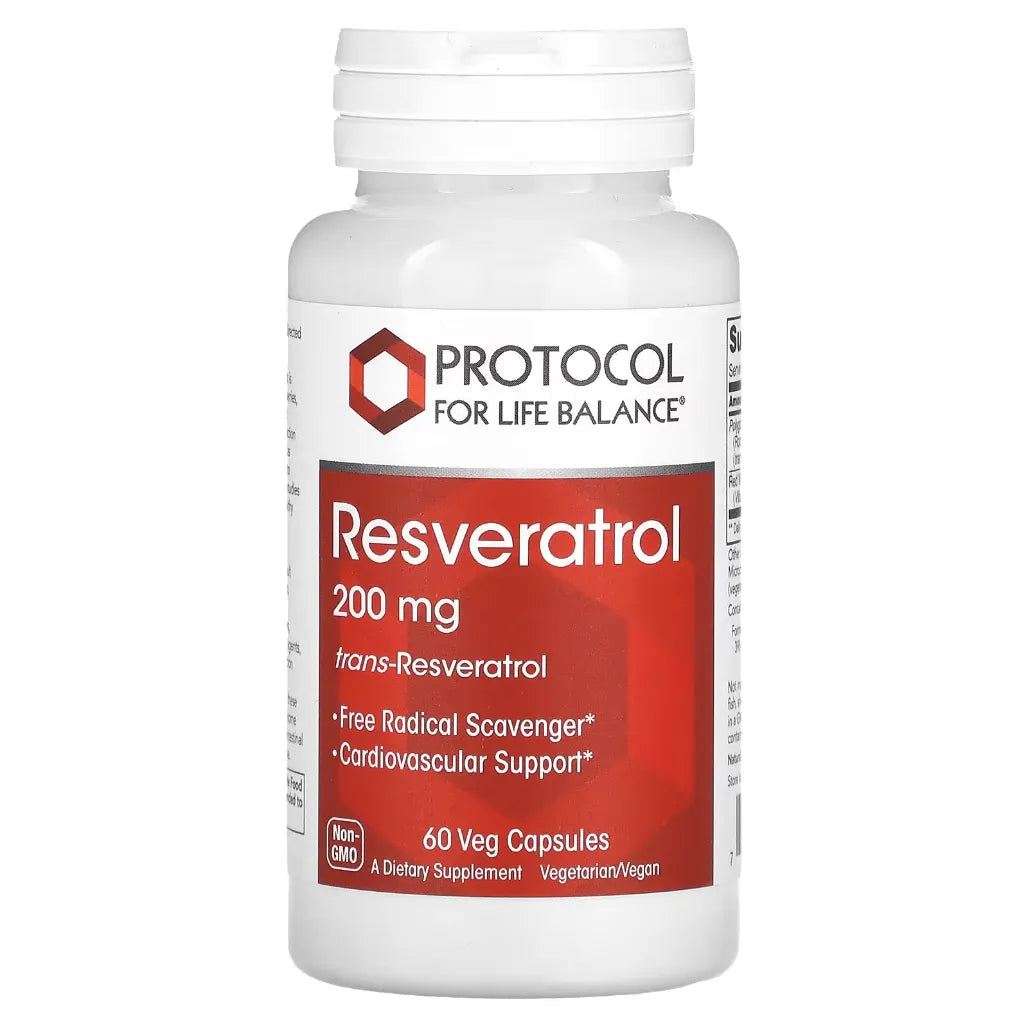 Resveratrol 200 mg Protocol for life Balance