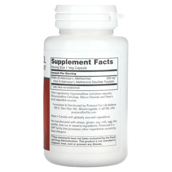 SAMe 200 Mg Protocol for life Balance