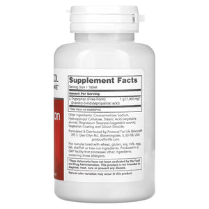 L-Tryptophan 1000 mg Supplement Ingredients - L- Tryptophan 1g