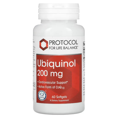 Ubiquinol 200 mg Protocol for life Balance