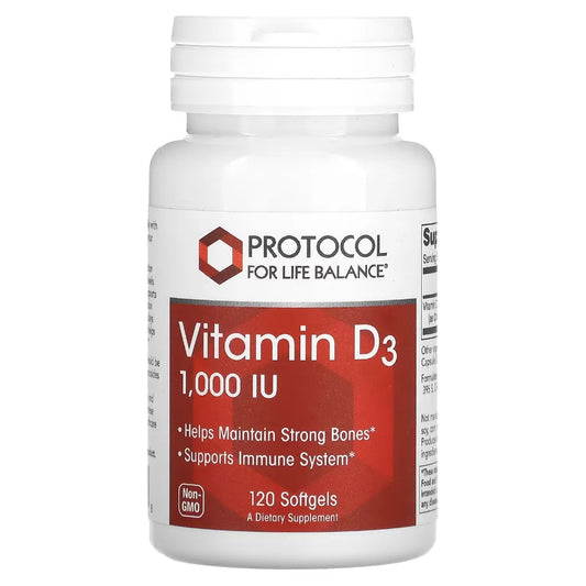 Vitamin D3 1000 Protocol for life Balance