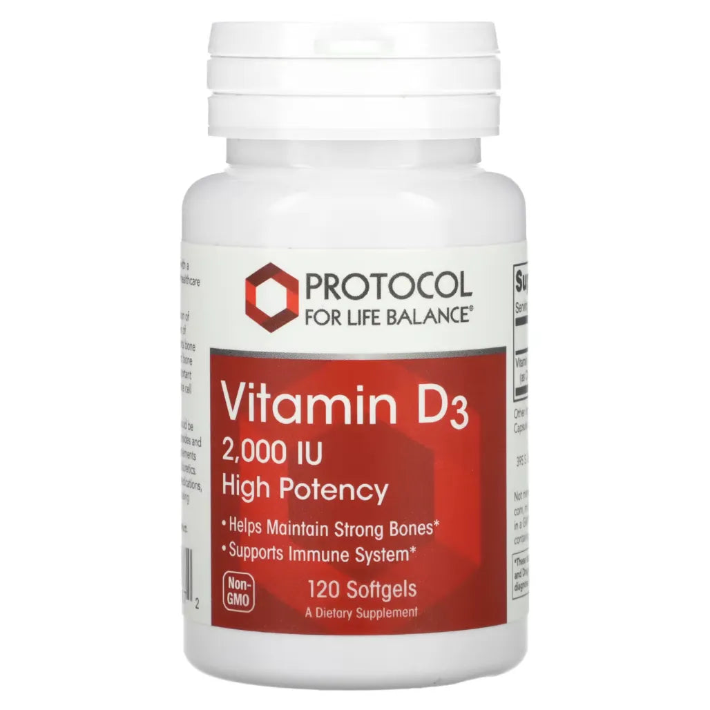 Vitamin D3 2000 IU Protocol for life Balance